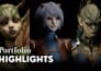 create custom 3d character models for games and animation